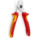 Knipex VDE izolovane makaze za kablove sa dodatkom za kačenje 165mm (95 16 165 T)