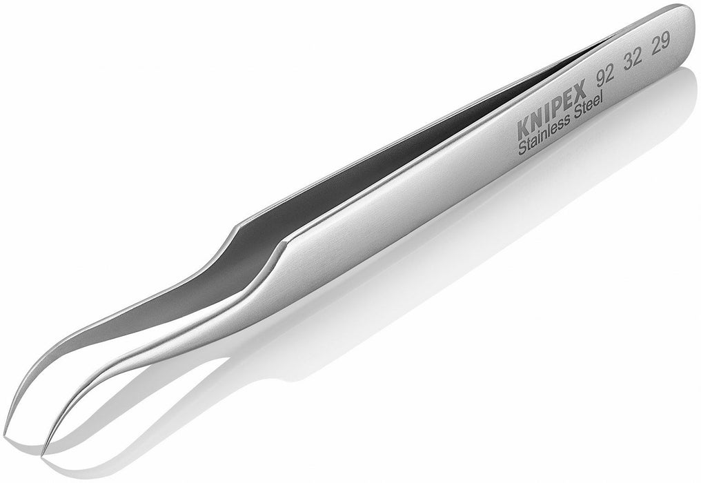 Knipex zakrivljena precizna špicasta pinceta 118mm - pod 35° (92 32 29)