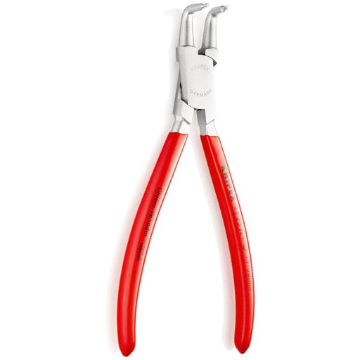 Kriva hromirana Knipex klešta za unutrašnje sigurnosne prstenove 170mm - pod 90° (44 23 J21)