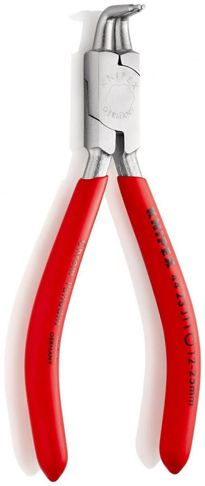 Kriva hromirana Knipex zeger klešta za unutrašnje sigurnosne prstenove 130mm - pod 90° (44 23 J11)