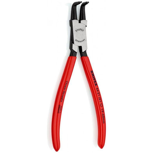 Kriva Knipex klešta za unutrašnje sigurnosne prstenove 170mm - pod 90° (44 21 J21)