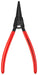 Kriva Knipex zeger specijalna klešta za spoljašnje sigurnosne prstenove 165mm (45 21 200)