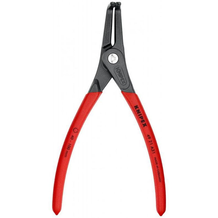 Kriva Knipex zeger klešta za spoljašnje sigurnosne prstenove 210mm (49 21 A31)