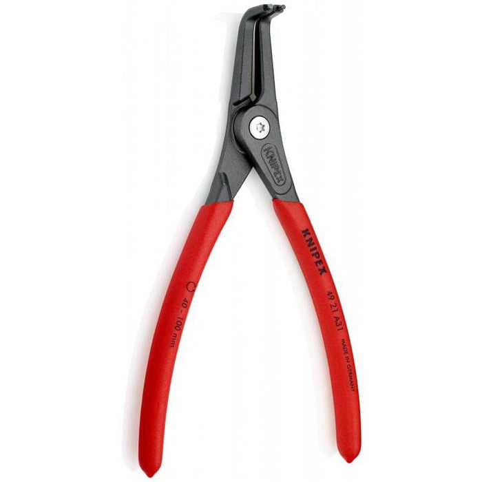 Kriva Knipex zeger klešta za spoljašnje sigurnosne prstenove 210mm (49 21 A31)