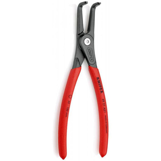 Kriva Knipex zeger klešta za spoljašnje sigurnosne prstenove 210mm (49 21 A31)