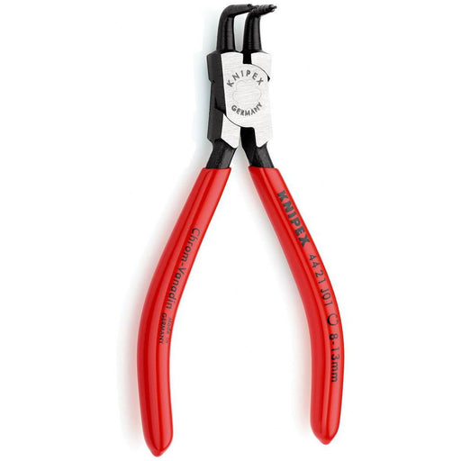 Kriva Knipex zeger klešta za unutrašnje sigurnosne prstenove 130mm - pod 90° (44 21 J01)