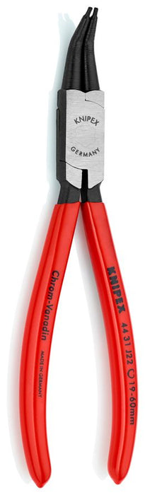 Kriva Knipex zeger klešta za unutrašnje sigurnosne prstenove 180mm - pod 90° (44 31 J22)