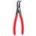 Kriva Knipex zeger klešta za unutrašnje sigurnosne prstenove sa graničnikom 210mm - pod 90° (48 41 J31)