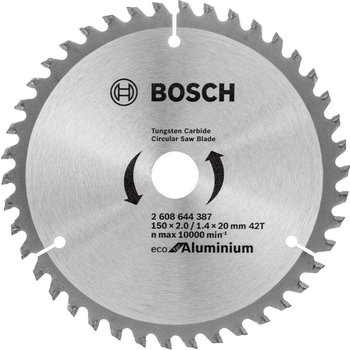 List testere za aluminijum 150x2,0x20/42 zuba Bosch Eco for Aluminium - 2608644387