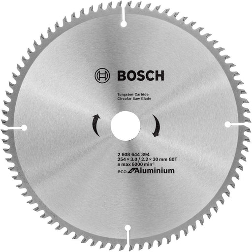 List testere za aluminijum 254x3,0x30/80 zuba Bosch Eco for Aluminium - 2608644394