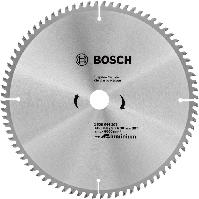 List testere za aluminijum 305x3,0x30/80 zuba Bosch Eco for Aluminium - 2608644397