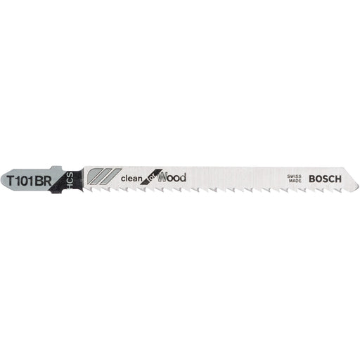 List ubodne testere za ivericu i drvo sa kontra zubima Bosch T 101 BR Clean for Wood - pakovanje 3 komada - 2608633779