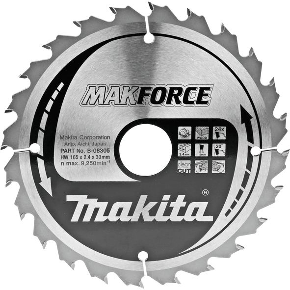 List za testeru od tvrdog metala, MAKForce, sa 16 zubaca Makita B-08187