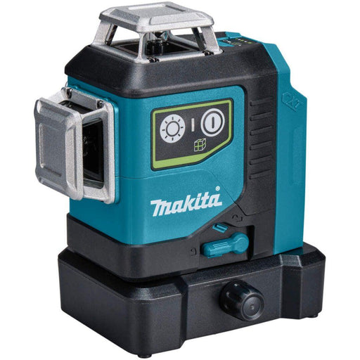 Makita akumulatorski linijski laser SK700GD 3x360°; bez baterije i punjača (SK700GD) - zeleni zrak