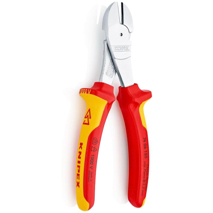 Ojačane Knipex kose izolovane sečice 1000V VDE - u blister pakovanju (74 06 180 SB)
