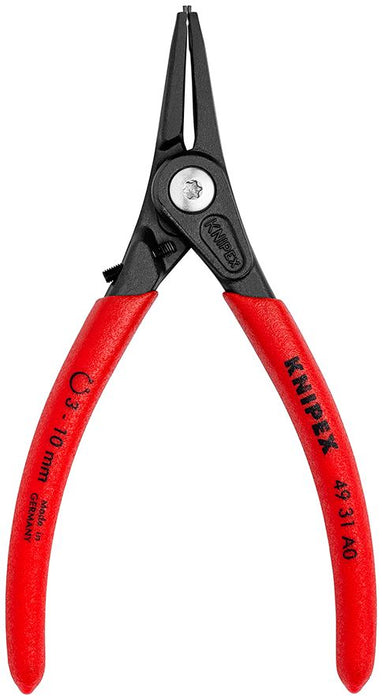 Precizna Knipex zeger klešta za spoljašnje sigurnosne prstenove sa graničnikom 140mm (49 31 A0)