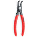 Precizna kriva Knipex zeger klešta za spoljašnje sigurnosne prstenove sa graničnikom 130mm - pod 90° (49 41 A11)