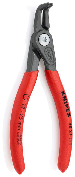 Precizna kriva Knipex zeger klešta za unutrašnje sigurnosne prstenove 130mm - od 90° (48 21 J11)