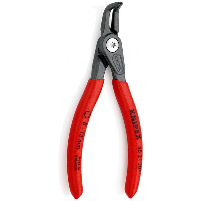 Precizna kriva Knipex zeger klešta za unutrašnje sigurnosne prstenove 130mm - pod 90° (48 21 J01)