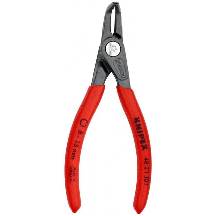 Precizna kriva Knipex zeger klešta za unutrašnje sigurnosne prstenove 130mm - pod 90° (48 21 J01)