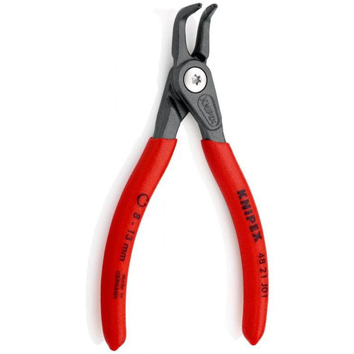 Precizna kriva Knipex zeger klešta za unutrašnje sigurnosne prstenove 130mm - pod 90° (48 21 J01)