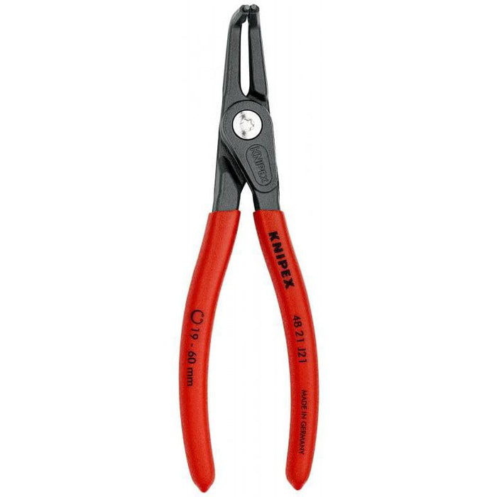 Precizna kriva Knipex zeger klešta za unutrašnje sigurnosne prstenove 170mm - pod 90° (48 21 J21)