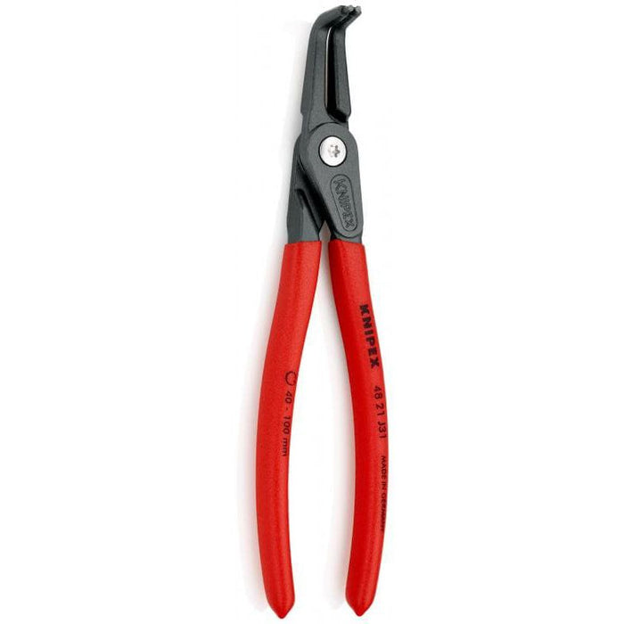 Precizna kriva Knipex zeger klešta za unutrašnje sigurnosne prstenove 210mm - pod 90° (48 21 J31)