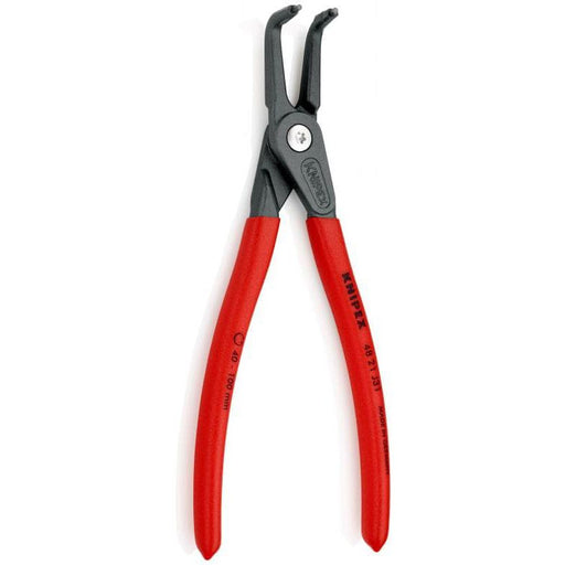 Precizna kriva Knipex zeger klešta za unutrašnje sigurnosne prstenove 210mm - pod 90° (48 21 J31)