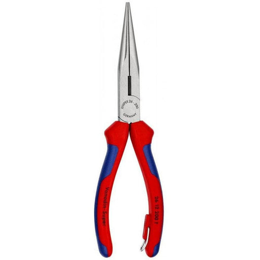 Špic klešta prava 200mm Knipex - sa dodatkom za kačenje (26 12 200 T)