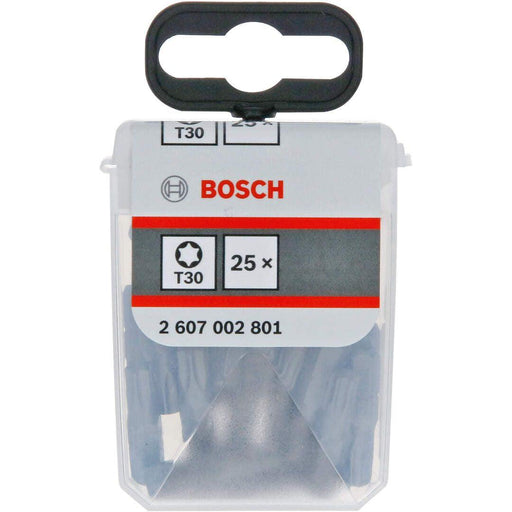 T30 25mm Torx bitovi u Tic Tac pakovanju 25kom Extra Hard Bosch - 2607002801